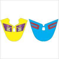 Yellow And Blue Shoes Pvc Patches