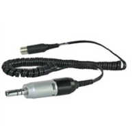 Dental Micro Motor - Metal Body, Compact Design, Matte Black | Portable, Semi-automatic, Durable, Electric Power Source