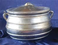 aluminium 3 legged pots