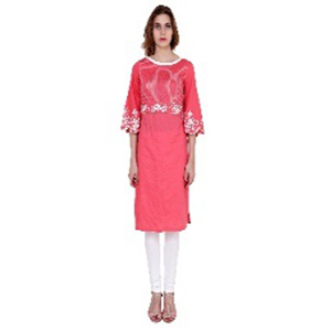 Cotton Satin Long Kurti