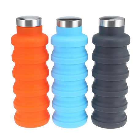 Silicone Foldable Water Bottle