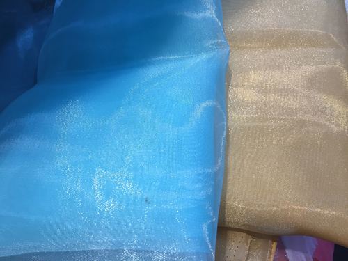 Polyester organza tissue fabrics