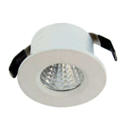 LED Mini Spot Light - Ceramic Material, 2 Watt Voltage, White Color | Energy Efficient, Precise Lumen Output, Modern LED Technology