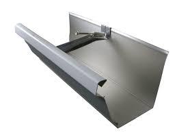 6 Aluminium Gutter - Aluminium Alloy, Varied Sizes | Durable, Lightweight, Corrosion-Resistant, Easy-Clip Installation, Powder Coated Finish