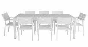 aluminium 7 piece outdoor setting
