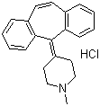 Cyproheptadine Hydrochloride - C21H22ClN, 337.86 g/mol, White Powder, 99% Purity, Water Soluble, Room Temperature Storage, Prescribed Usage