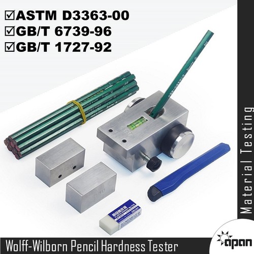 pencil hardness test procedure