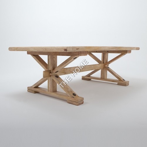 Post N Beam Coffee Table No Assembly Required