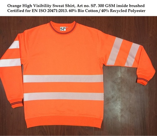 Orange High Visibility Sweat Art SP
