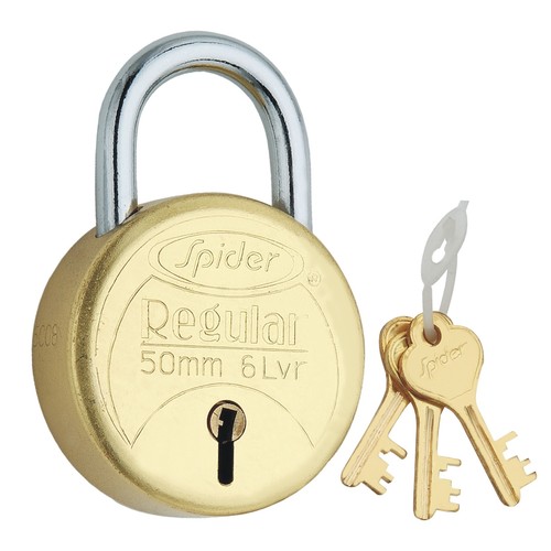 Brass Pad Lock 65mm