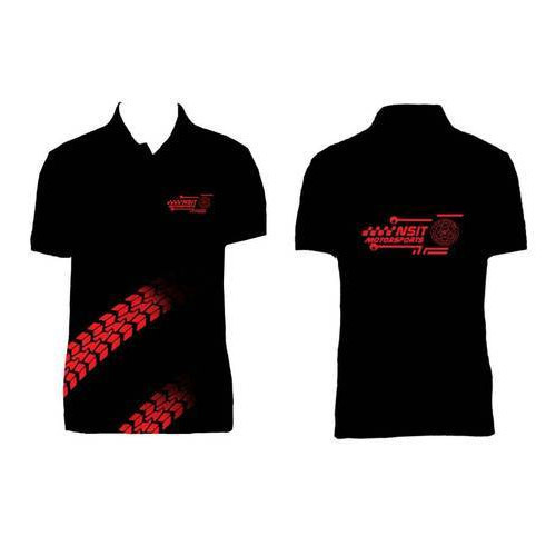 Mens Printed Collar T Shirt