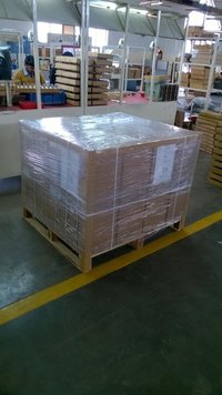 Four Way Wooden Pallet - Wood Material, Euro Pallet Type | 4-way Forklift Entry, 2-way Handlift Capability