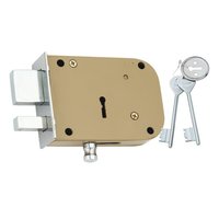 Side Steel Door Lock
