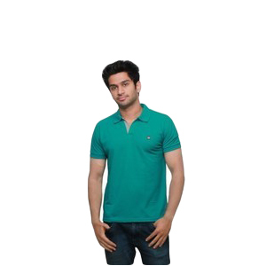 Collar Neck Printed Half Sleeves Polo T-Shirts