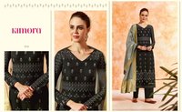 Ladies Embroidery Silk Suits