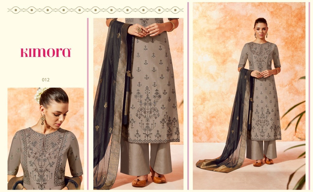 Ladies Embroidery Silk Suits
