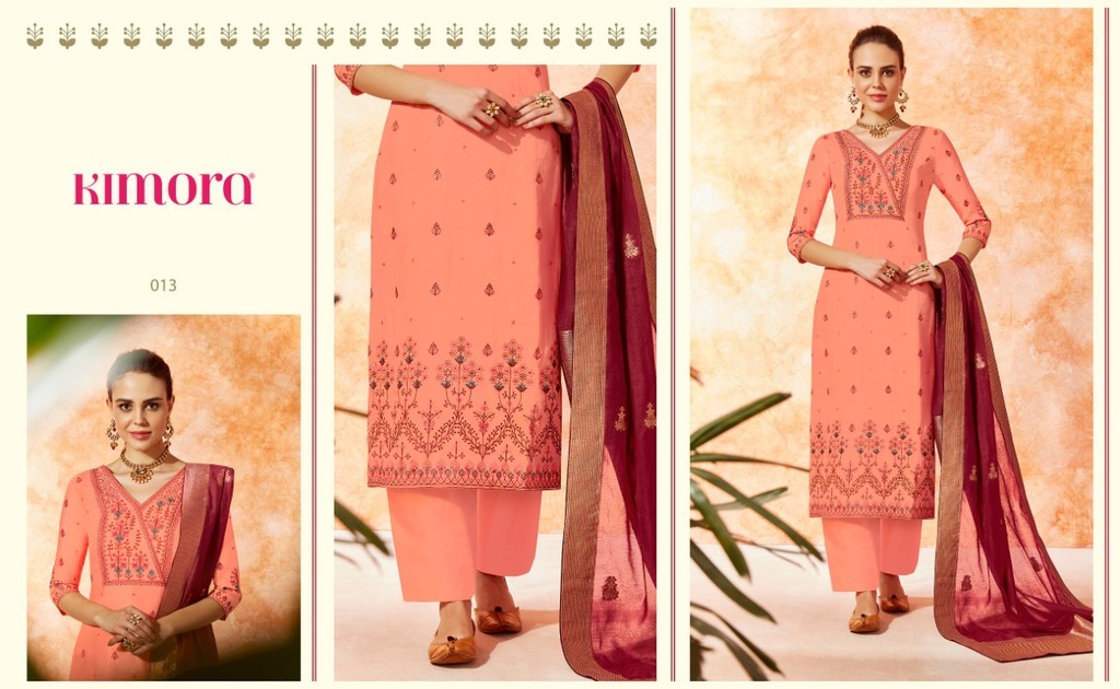 Ladies Embroidery Silk Suits