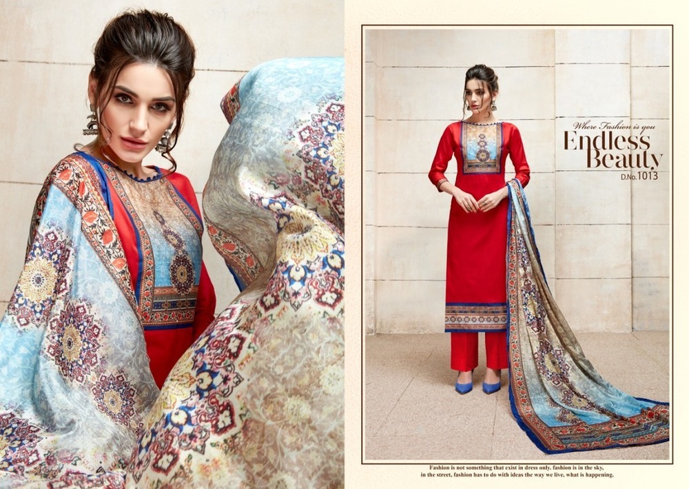 Digital Printed Crepe Suits