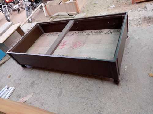 Wooden Box Bed