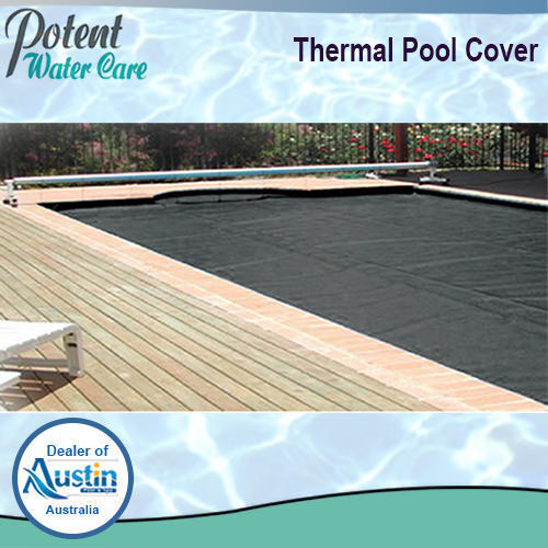 Black Thermal Pool Cover