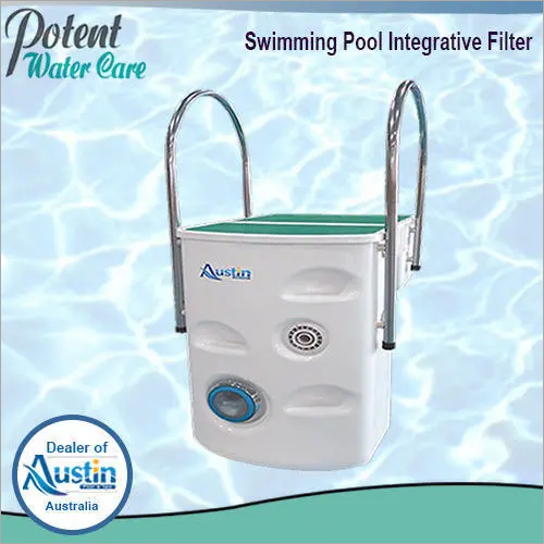 White & Green Swimming Pool Integrative Filter