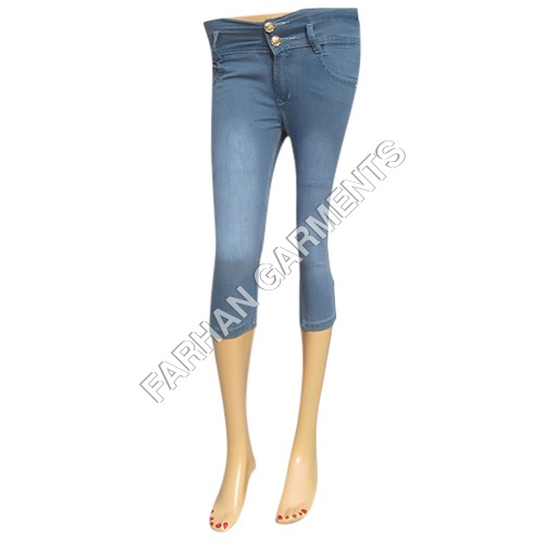 Black And Blue And All Regular Colors. Ladies Fancy Capri