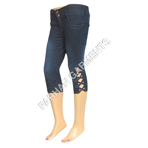 Black And Blue And All Regular Colors. Ladies Capri