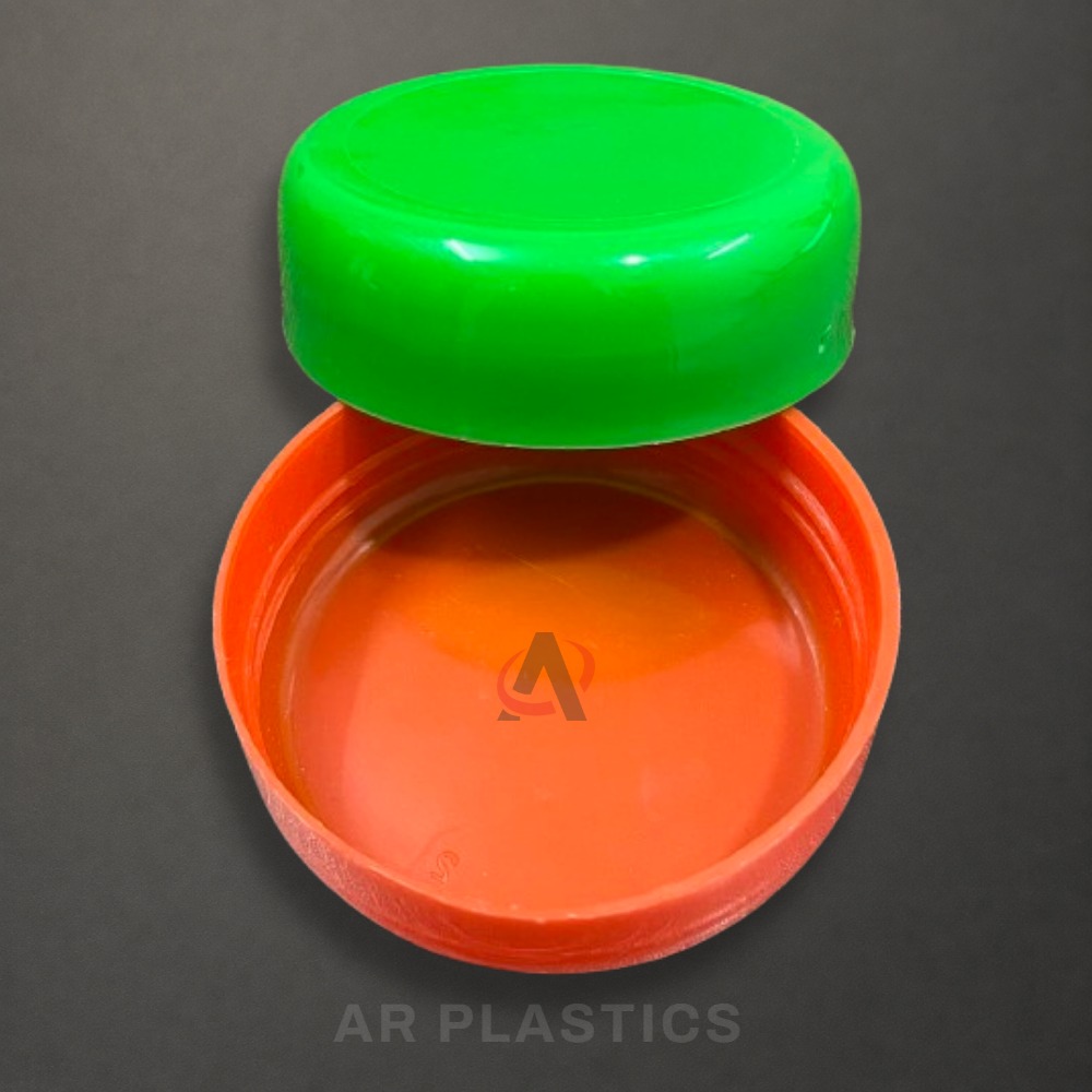 63 mm Dome Jar Cap - Plastic, 63 Millimeter (mm), Multicolour | User-Friendly, Lightweight, Screw Cap for Jars, Customizable Branding Options