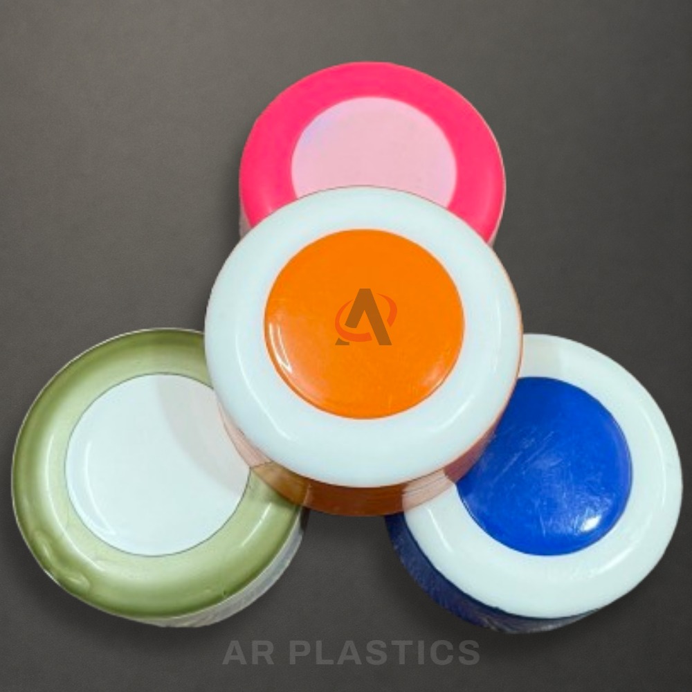 46 Mm Round Fridge Bottle Cap - Plastic, 46 Millimeter, Various Colors | High Strength, Lightweight, User-friendly, Customizable Design