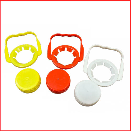 Yellow And White 38 Mm Handle Cap (With Seal)