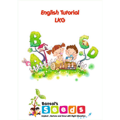 LKG English Tutorials - Glossy A4 Children Books | Offset Printing, Engaging Content for Early Learning and Development