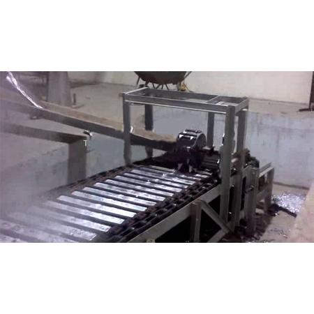Continuous Conveyor Type Aluminium Ingot Casting Machine Power: 10 Watt (W)