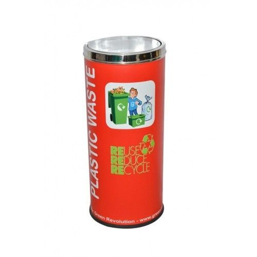 86L Colored Recycle Bin Steel