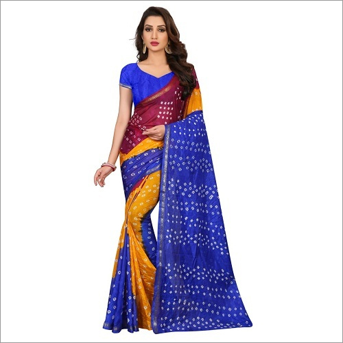 New Fancy Bandhani Print Saree