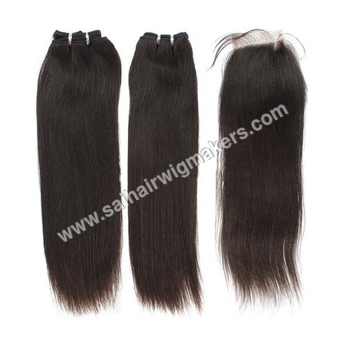 Remy Straight Machine Weft Hair
