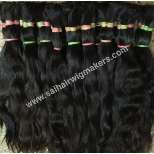 Single Drawn Remy bulk Hair