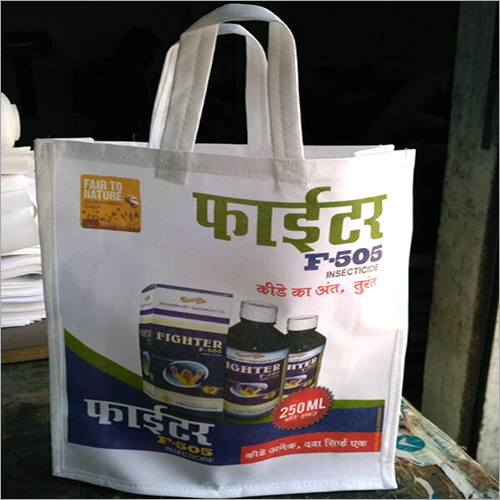 Printed Carry Bags - Cotton Fabric | Durable, Eco-Friendly, Lightweight Design, Versatile for Various Uses