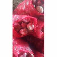 Fresh Red Onion - Medium Size, Round Shape | Non-peeled, Raw, High In Vitamin C, Organic, Versatile For Cooking