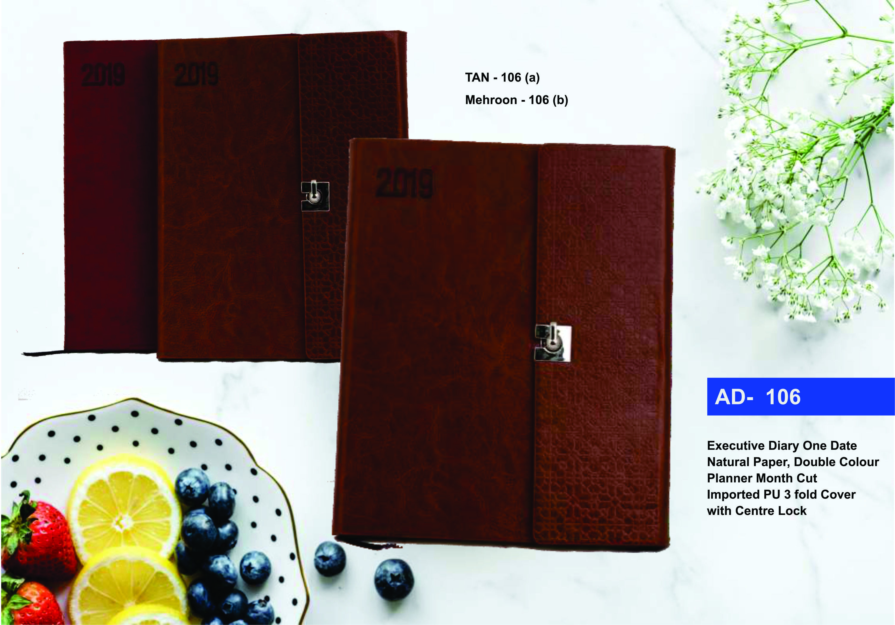 Executive 3 Fold Diary 2020 Manufacturer, Executive 3 Fold Diary 2020