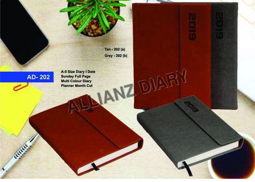 Handmade A5 New Year Diary