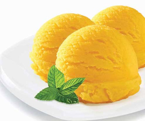 Mango Flavor Ice Cream