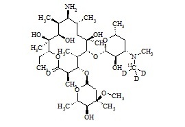 Erythromycylamine-13C-d3