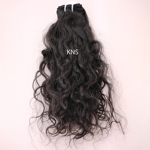 Natural Curly Hair Extensions Manufacturer in Chennai, Exporter from Tamil  Nadu, India