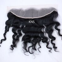 Lace Frontal Hair - 100% Human Remy Hair, 6-40 Inches In Length, Black & Brown Colors | Extremely Light And Comfortable, Versatile Styling Options, 2+ Years Warranty