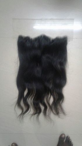 Natural Colour Black And Brown Deep Wavy Closures Hair