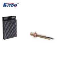 Retro Reflection Sensor - Nickel Copper Alloy, M12*55mm Housing, Ip67 Protection | Infrared Led, Npn/pnp Output, 10-30vdc Power, 24-month Warranty