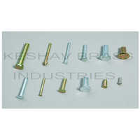 Industrial Rivets - Copper, 10-60 Mm Size, Round Head, Powder Coated Finish | Corrosion Resistant, Non-threaded, Ideal For Machine Fitting