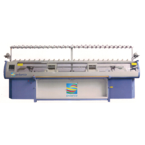 Double Carriage Computerized Flat Machines 100 Inch 2+2 System and 3+3 System Machine