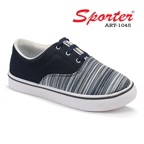 Sporter Men/Boys Canvas Black-1045 Casuals Shoes
