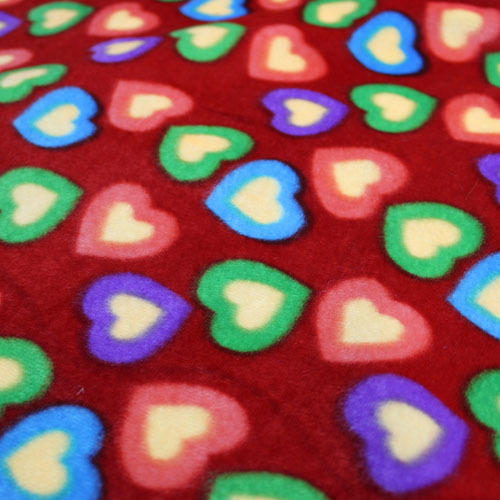 Hi Pile Printed Fabric